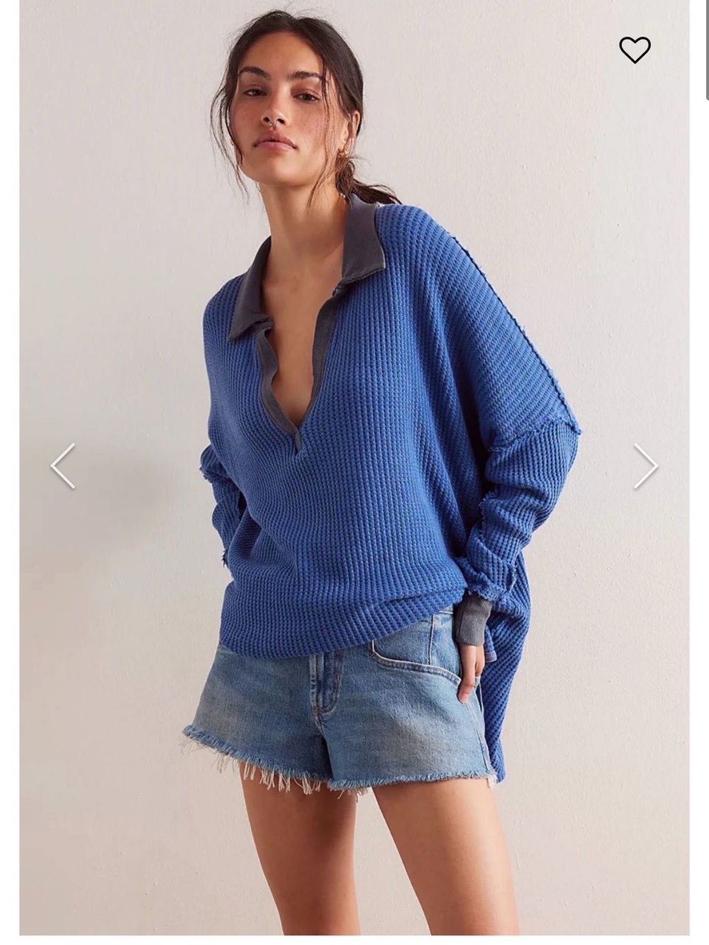 NWT- Free People Travis Polo (M) - Picture 3 of 9